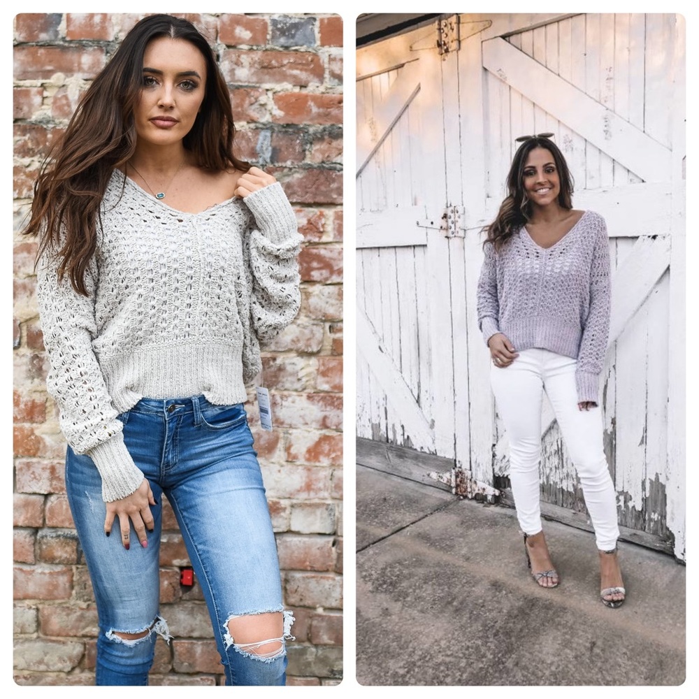 Free People Best Of You V-Neck Sweater - Picture 2 of 4